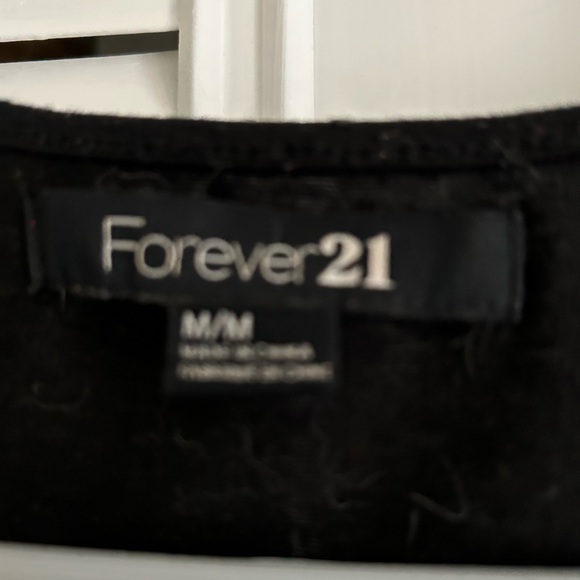 Forever 21 glitter top size M - Picture 2 of 2